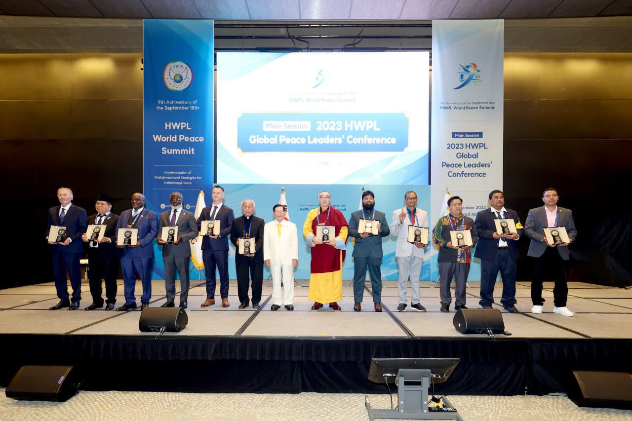 Communiqué de presse: La 10ème cérémonie commémorative du Sommet mondial pour la paix d'HWPL célèbre une décennie d'engagement mondial en faveur de la paix